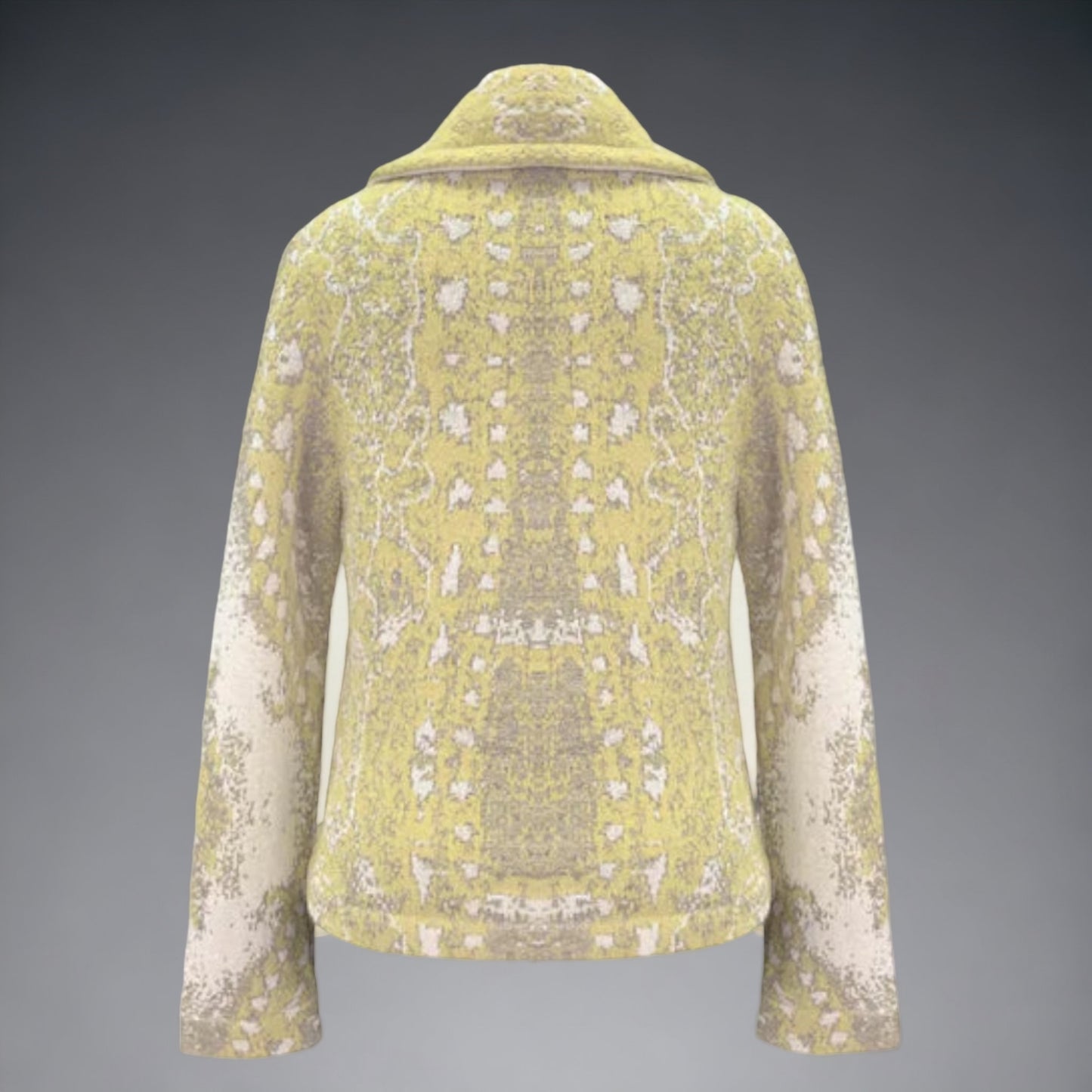 Giacca in maglia fantasia