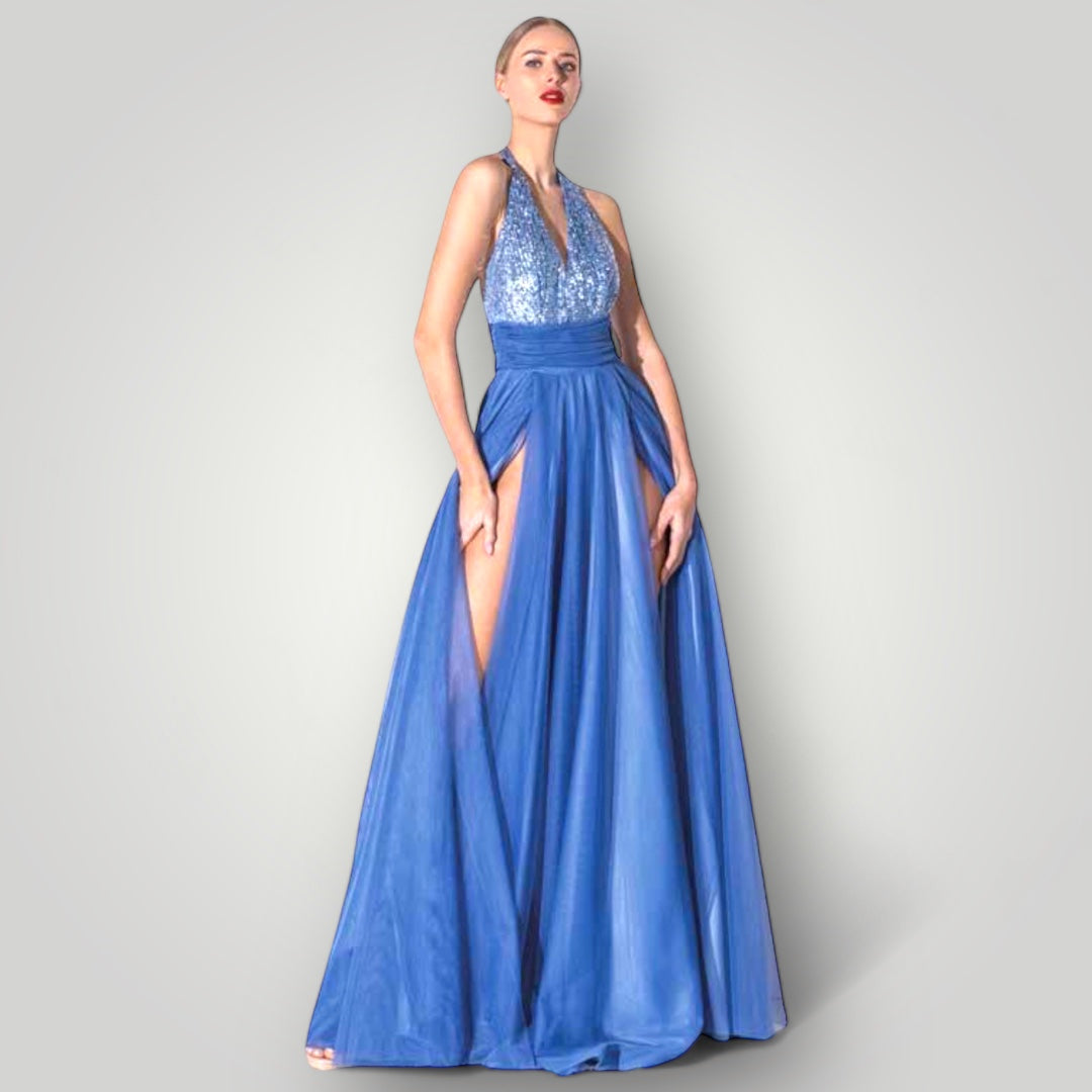 Abito corpetto paillette