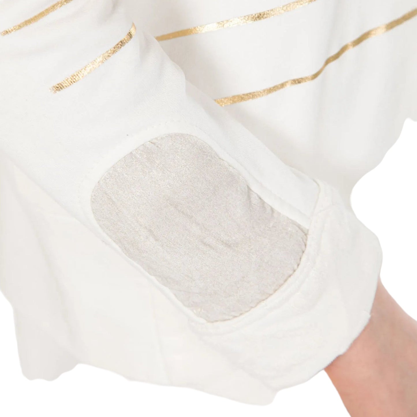 Felpa con intarsi in lana