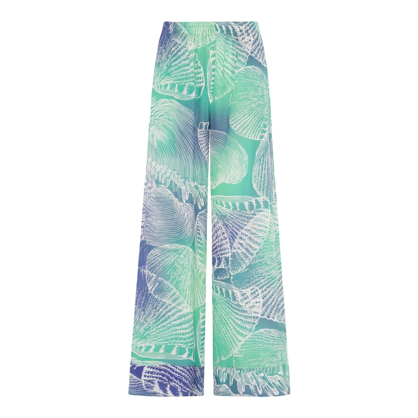 Pantalone in viscosa stampato