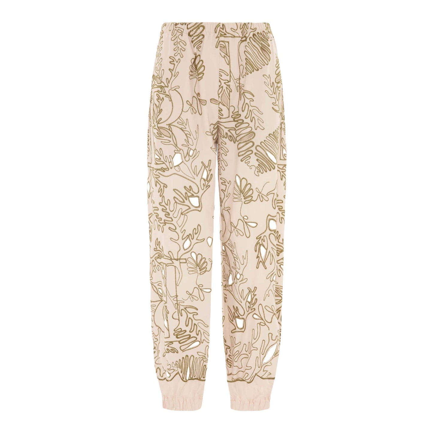 Pantalone con ricami