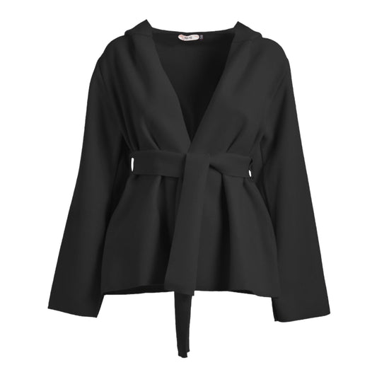 Giacca corta con cappuccio