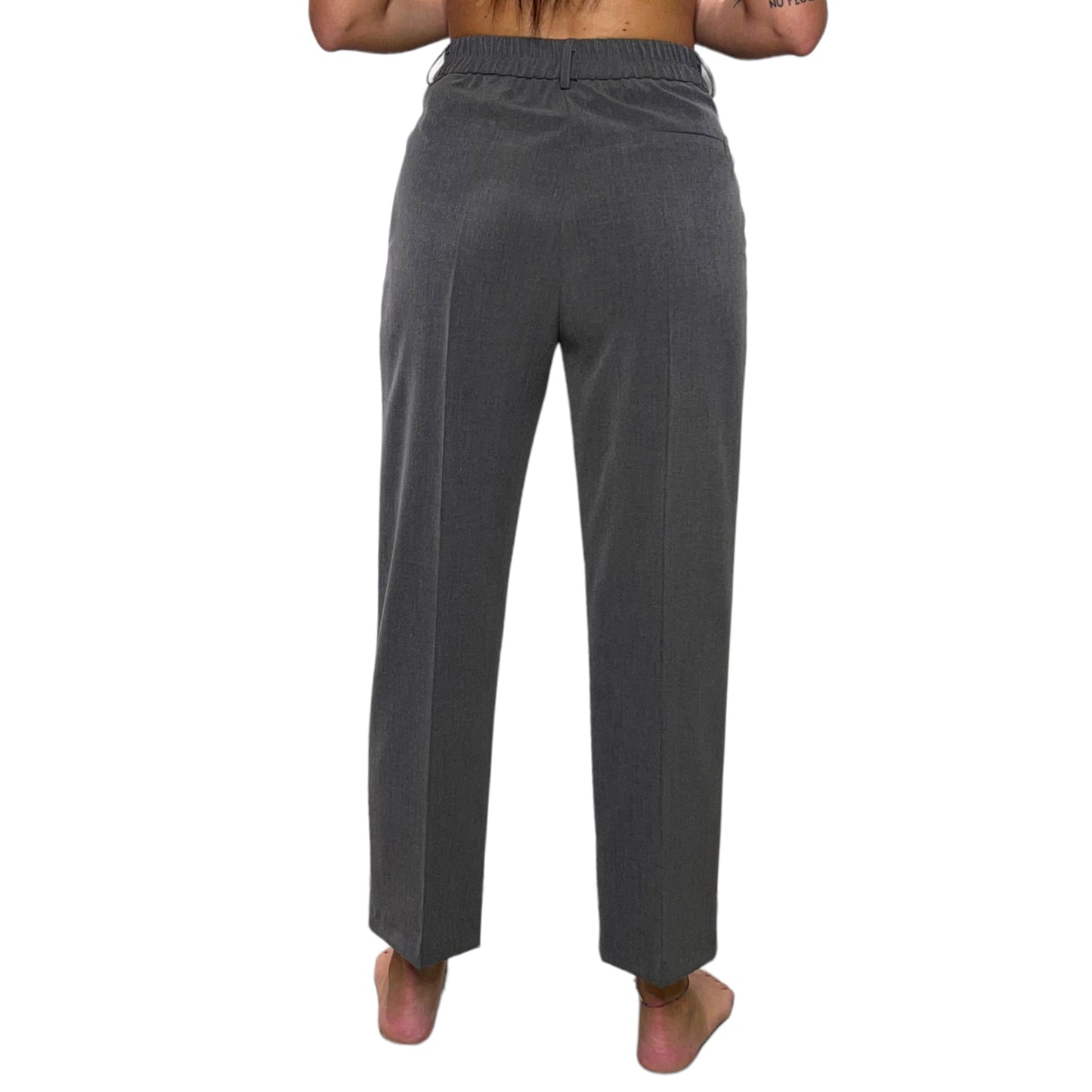 Pantalone con Pinces in flanella