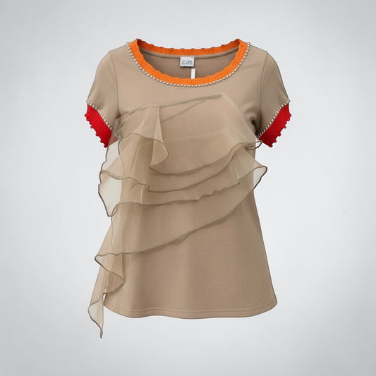 T-Shirt volant
