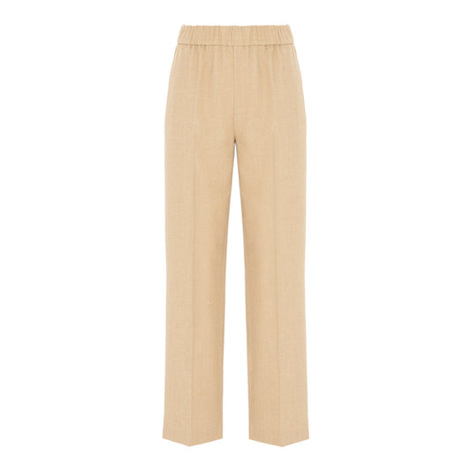 Pantalone in flanella di lana