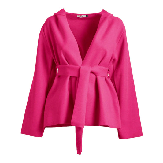 Giacca corta con cappuccio